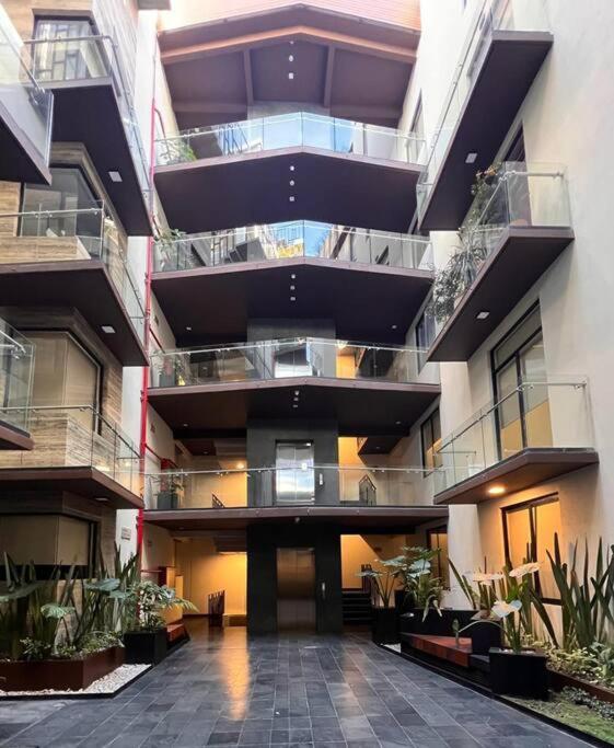Апартаменты Departamento Nuevo En El Corazon De La Condesa Мехико Экстерьер фото